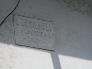 2078 RUE THEUS (  L.DEMICHELI,  ARCHITECTE  EXP  -ORAN-) 